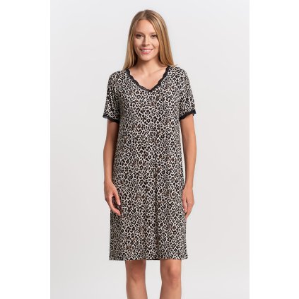 Noční košile Moraj PDK2700-008 (Velikost L, Barva Hnědá)