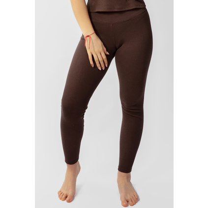 Legíny Dkaren Halima-Le (Velikost 2XL, Barva Hnědá)