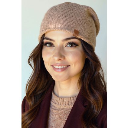 Dámská čepice Vivisence 70115 (Velikost UNI, Barva Béžová)