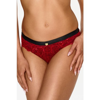 Tanga Lupo 2634/35S (Velikost 40, Barva Červená)