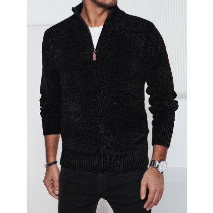 Pánský svetr Dstreet WX2235 (Velikost M, Barva Černá)