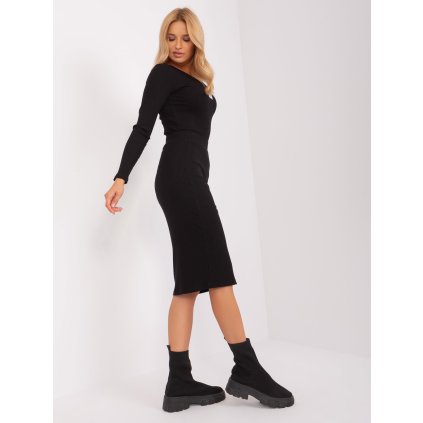 Dámská sukně RV-SD-9186.39P (Barva Černá, Velikost UNI)