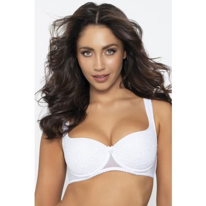 Podprsenka PariPari Sylvie Maxi - Push - up (Velikost 95C, Barva Bílá)