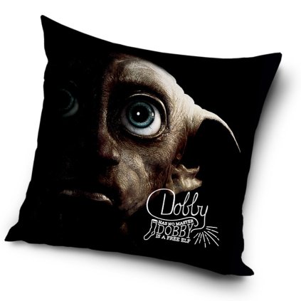 35130 detsky polstarek harry potter skritek dobby 40x40cm