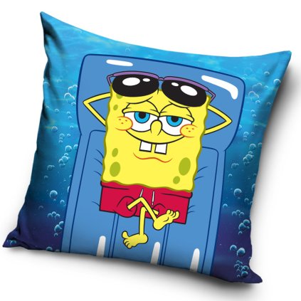 33584 detsky polstarek sponge bob na lehatku
