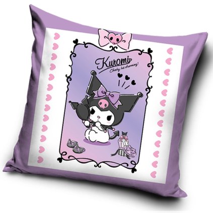 44968 detsky polstarek kuromi roztomila rebelka 40x40 kuro244004