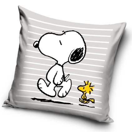 44848 detsky polstarek snoopy a woodstock 40x40 sno224029