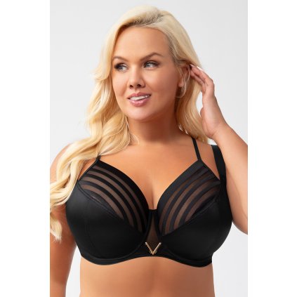 Podprsenka Gorsenia K810 Yoko (Velikost 90C, Barva Černá)