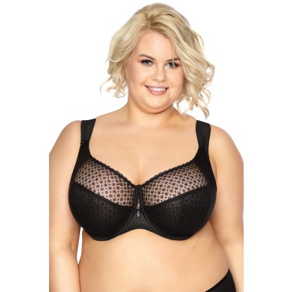 Podprsenka Gaia 874M Samira Maxi (Velikost 105D, Barva Černá)