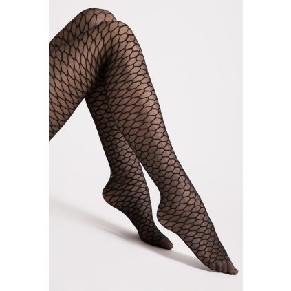 Silonkové punčocháče Fiore Darla 20 DEN G6126 (Velikost 2-S, Barva Černá)