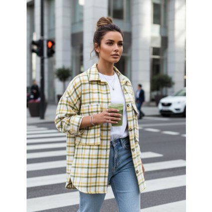 Košile  damska Dstreet DY0000 (Velikost S/M, Barva Zelená)