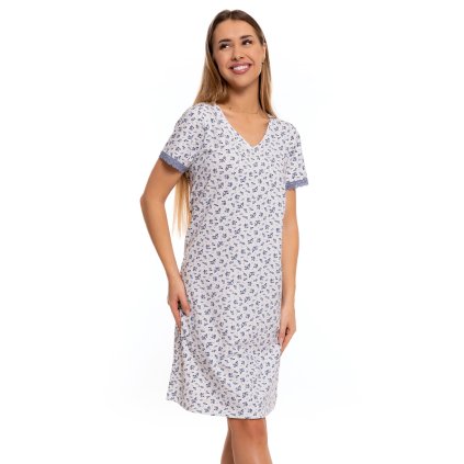 Noční košilka Moraj PDK2900-015 MAXI (Velikost 2XL, Barva Bílá)