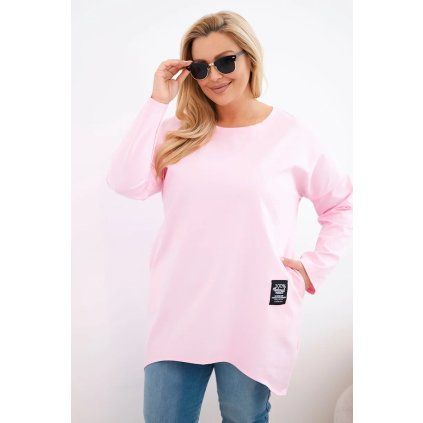 Dámské tričko Plus Size 25570 (Velikost UNI, Barva Zelená)