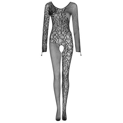 Obsessive Bodystocking G326 (Velikost S/L, Barva Černá)