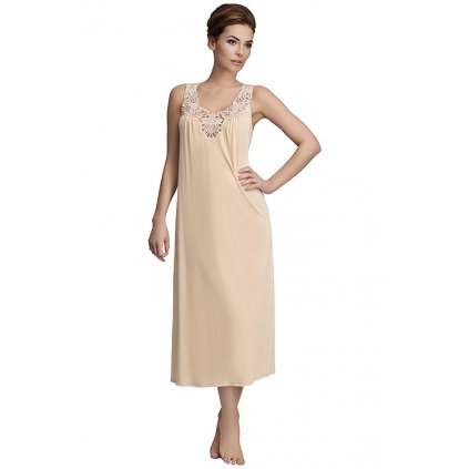 Košile noční Mewa 4114 (Velikost 46, Barva Béžová)