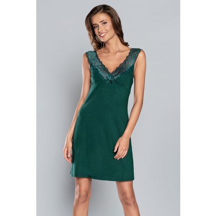 Noční košilka Italian Fashion Samaria sz.r. (Velikost M, Barva Zelená)