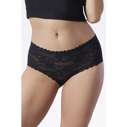 Kalhotky Julimex Lingerie Bellie Maxi (Velikost L, Barva Černá)