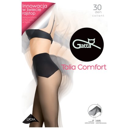 Silonkové punčocháče Gatta Talia Comfort (Velikost 3-4, Barva Černá)