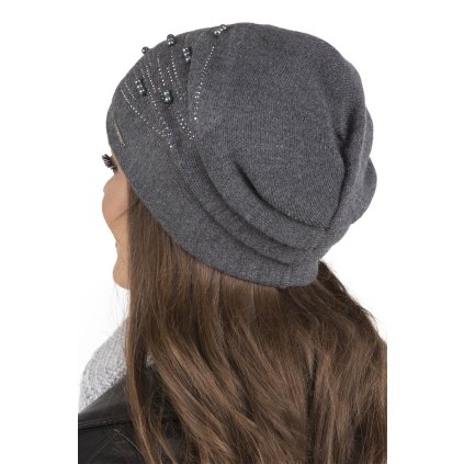 Čepice Vivisence 7012 (Velikost UNI, Barva Šedá)