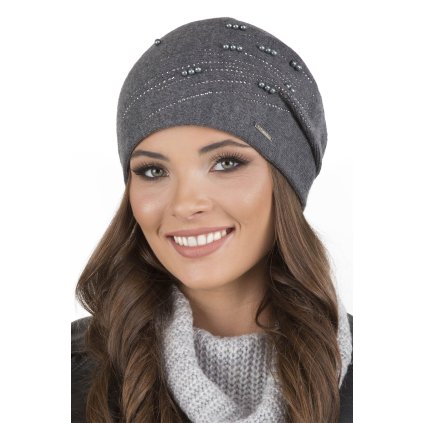Čepice Vivisence 7012 (Velikost UNI, Barva Šedá)