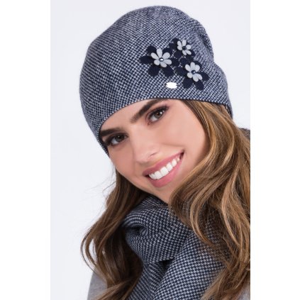 Čepice Kamea Lusi (Velikost UNI, Barva Modrá - tmavě)