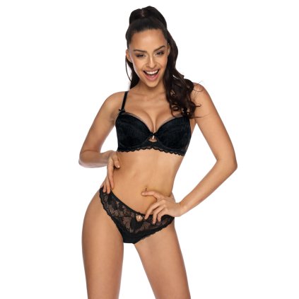 Kalhotky Mat 3329/4 Angel (Velikost 40, Barva Černá)