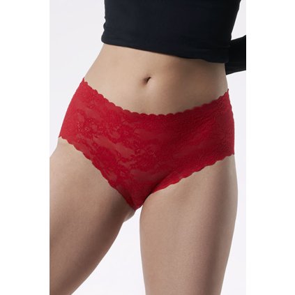 Kalhotky Julimex Bellie Maxi (Velikost L, Barva Červená)