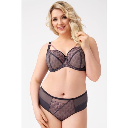 Kalhotky Gorsenia K750 Adrianne (Velikost M, Barva Šedá)