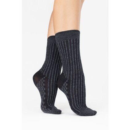 Silonkové ponožky Fiore Smooth 80 DEN G1138 (Velikost UNI, Barva Šedá)