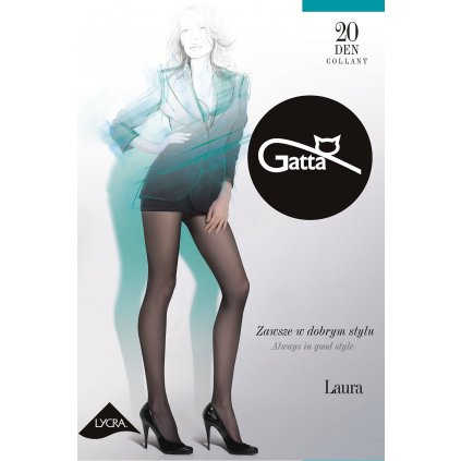 Silonkové punčocháče Gatta LAURA 20 (Velikost S, Barva Šedá)