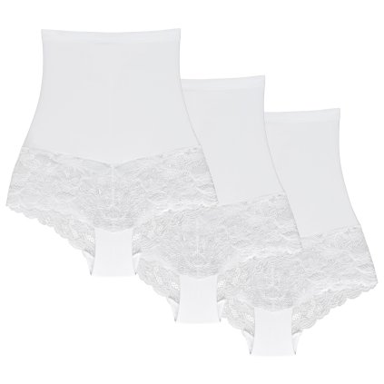 Tvarující kalhotky Wol-Bar Preciosa 3-pak (Velikost XL, Barva Béžová)