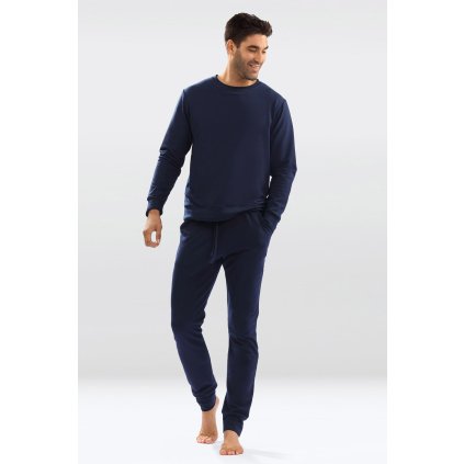 Pyžamo Dkaren Justin (Velikost M, Barva Modrá)