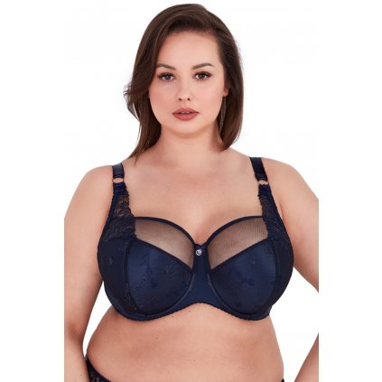 Podprsenka Gaia 1209M Naomi Maxi (Velikost 70K, Barva Modrá - tmavě)