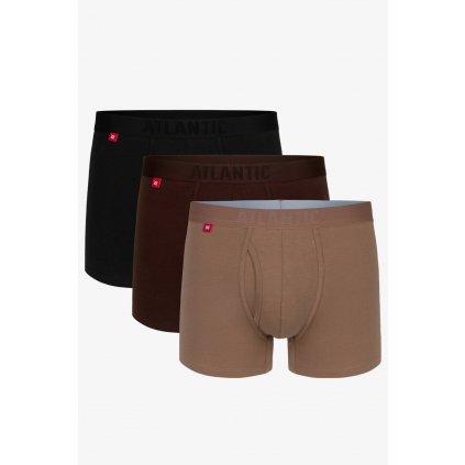 Boxerky Atlantic 3MH-184 (Velikost S, Barva Modrá - tmavě)