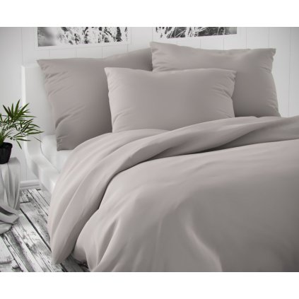 satenove povleceni luxury collection 140x200 70x90cm svetle sede 0 wm0