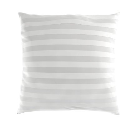 Povlak na polštář Atlas grádl 10mm proužek bílý se zipem (Varianta 50x70cm)