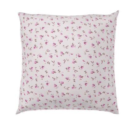 Povlak na polštář hladká bavlna PROVENCE ROSE fialové reverse (Varianta 70x90cm)