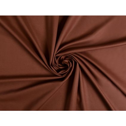 Prostěradlo bavlněné napínací 90x200cm tmavě hnědé