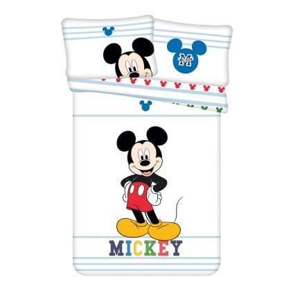 Povlečení do postýlky Mickey Colors baby