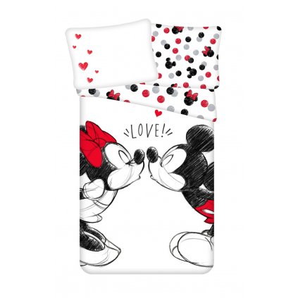 Povlečení Mickey and Minnie "Love 04"