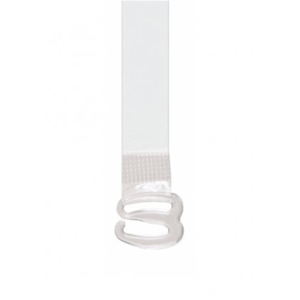 Silikonová ramínka RT-09 16mm plasový háček (Barva Transparentní)