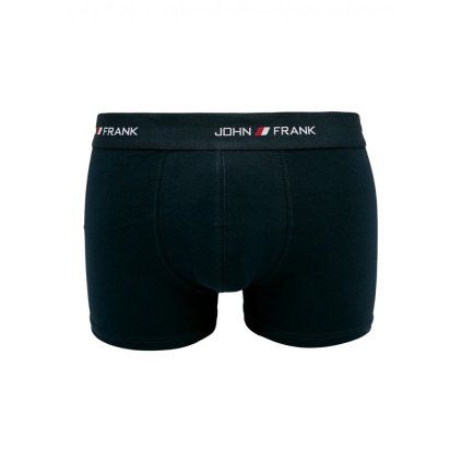 Pánské boxerky John Frank JFB111 (Velikost M, Barva Černá)