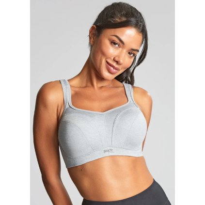 Sportovní podprsenka Panache 5021 grey/marl (Velikost 65G, Barva Šedá)