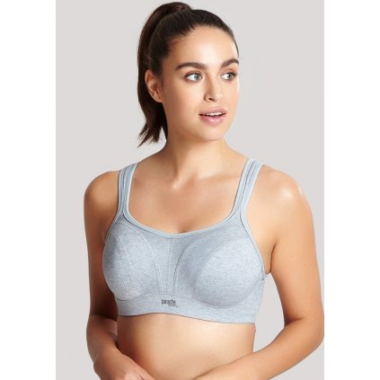 Sportovní podprsenka Panache 5021 grey/marl (Velikost 65G, Barva Šedá)