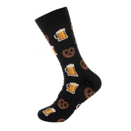 Pánské ponožky John Frank JFLSFUN45 (Velikost UNI, Barva Modrá - tmavě)