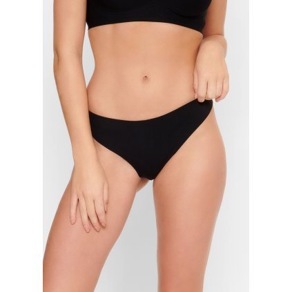 Dámská tanga Lingadore 1700T 2PACK (Velikost L, Barva Černá)