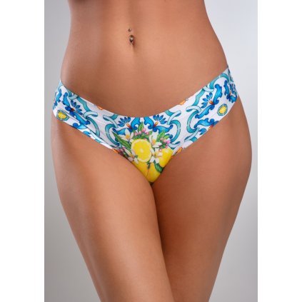 Dámské brazilky Meméme SICILY LEMON (Velikost M, Barva Vícebarevná)