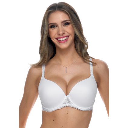 Dámská push up podprsenka Fantasy 1769/1766 (Velikost 70B, Barva Bílá)