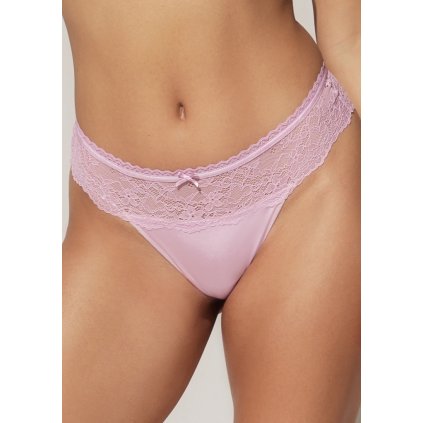Dámské tanga LingaDore 1400T (Velikost L, Barva Fialová)