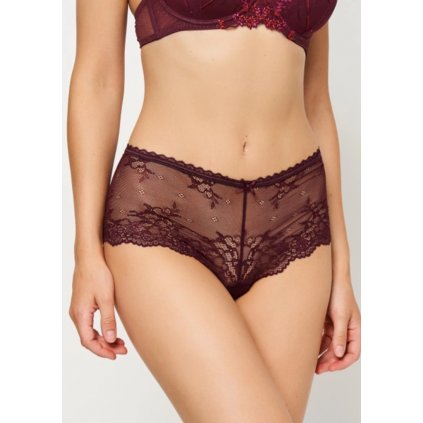 Dámské kalhotky LingaDore 1400SH (Velikost L, Barva Bordó)